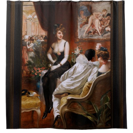 Der Große Ball von Frédéric Dufaux Duschvorhang (Vorderseite)
