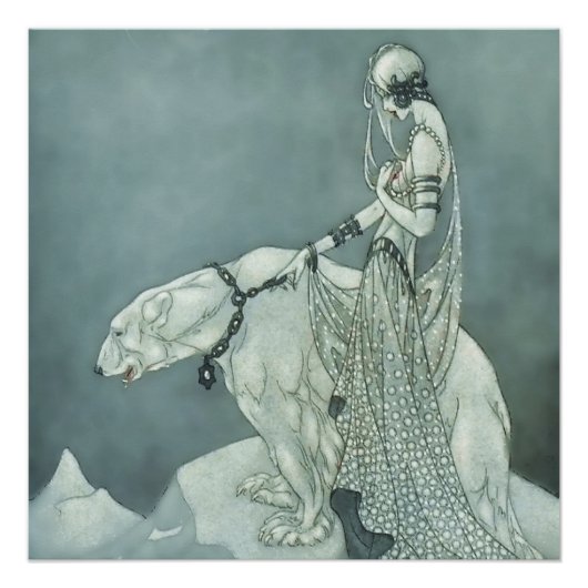 "Der große Bär" von Marjorie Miller Poster (Vorderseite)