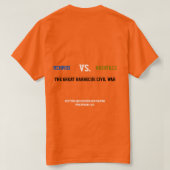 Der große Barbecue-Bürgerkrieg T-Shirt (Design Rückseite)