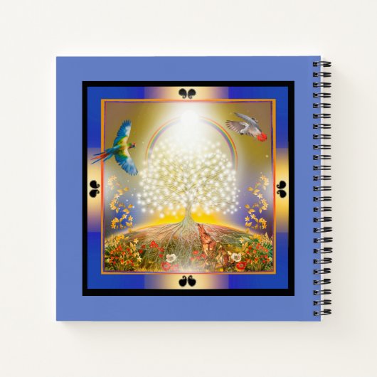 Der große Baum Notizblock (Rückseite)