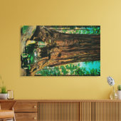 Der große Baumgarten Mariposa, Yosemite Leinwanddruck (Insitu (Wohnzimmer))