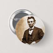 Der große Befreier - Abe Lincoln (1865) Button (Vorne & Hinten)