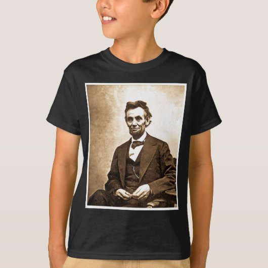 Der große Befreier Abe Lincoln (1865) T-Shirt (Vorderseite)