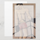 Der große Boxer Briefpapier (Vorne/Hinten)