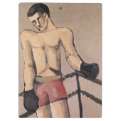 Der große Boxer Klemmbrett (Rückseite)