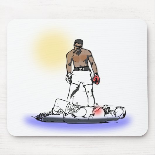 Der große Boxer Mousepad (Vorne)