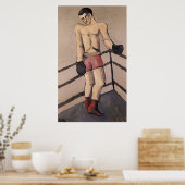 Der große Boxer Poster (Küche)