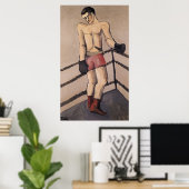 Der große Boxer Poster (Heimbüro)
