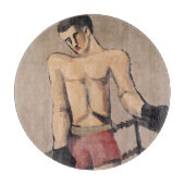 Der große Boxer Schneidebrett (Vorderseite)
