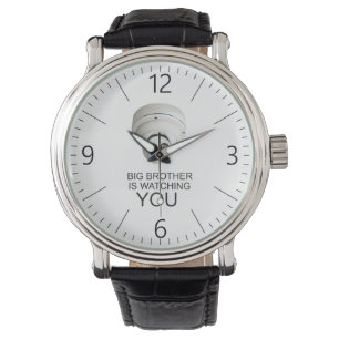 Der große Bruder beobachtet dich Armbanduhr