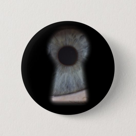 Der große Bruder beobachtet dich Button (Vorderseite)