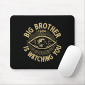 Der große Bruder beobachtet dich Mousepad (Mit Mouse)