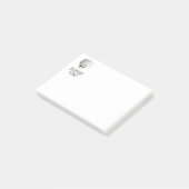 Der große Bruder beobachtet dich Post-it Klebezettel (angewinkelt)