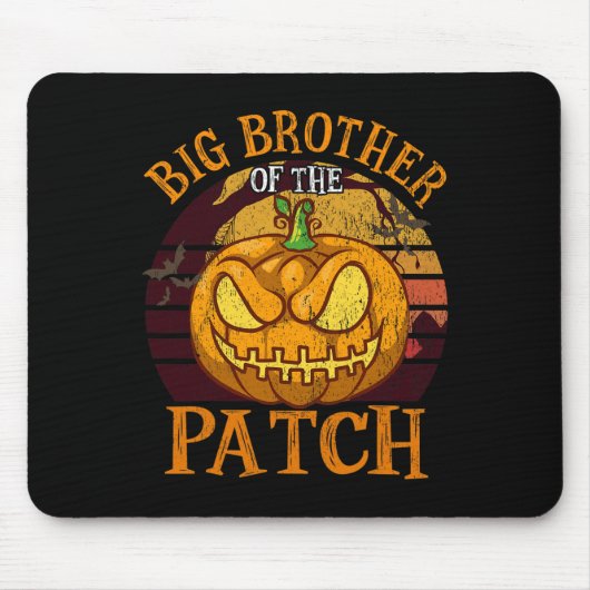 Der große Bruder der Familie Patch Halloween Mousepad (Vorne)