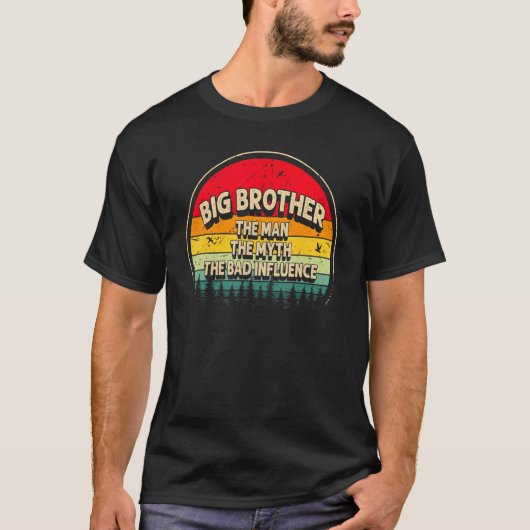 Der große Bruder, der Mythos, der schlechte Einflu T-Shirt (Vorderseite)