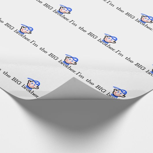 Der große Bruder Geschenkpapier (Ecke)