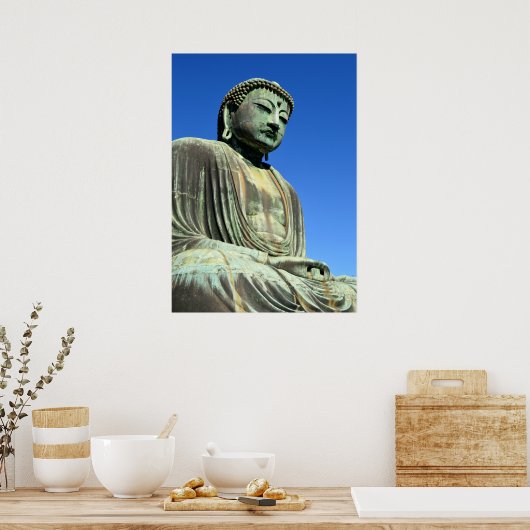 Der Große Buddha: Kamakura, Japan Poster (Küche)
