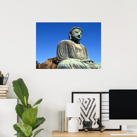Der Große Buddha: Kamakura, Japan Poster (Heimbüro)