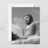 Der Große Buddha: Kamakura, Japan Postkarte (Vorne/Hinten)