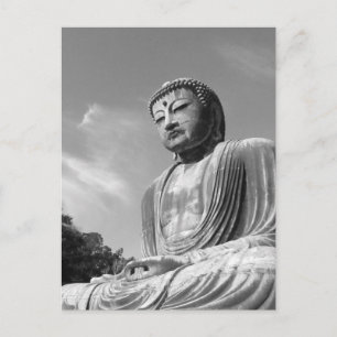 Der Große Buddha: Kamakura, Japan Postkarte