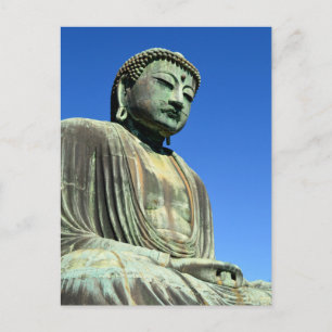 Der Große Buddha: Kamakura, Japan Postkarte