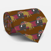 Der große Büffel Krawatte (Gerollt)