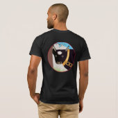 Der große Bull T-Shirt (Schwarz voll)