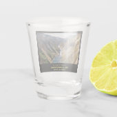 Der Große Canyon des Gelbsteins Schnapsglas (Rückseite)