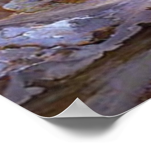 Der Große Canyon des Yellowstone Poster (Ecke)