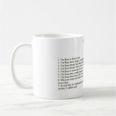 Der große Chef Kaffeetasse (Links)