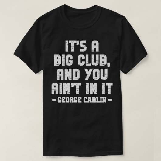 Der große Club, in dem man malerisch ist T-Shirt (Design vorne)