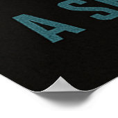 Der große Comet - Vintager nächtlicher Himmel Poster (Ecke)