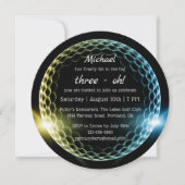 Der große Drei-Ach-Golf | 30. Geburtstag Einladung (Vorderseite)