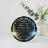 Der große Drei-Ach-Golf | 30. Geburtstag Einladung (Stehend Vorderseite)