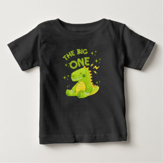 der große eine, der eine Spule dreht, freut sich z Baby T-shirt