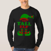Der große Elf Funny Xmas Matching Elves Tall T-Shi T-Shirt (Vorderseite)