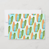 Der große erste Geburtstag Danke Karte (Rückseite)