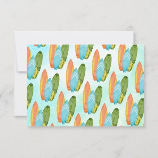 Der große erste Geburtstag Dankeskarte (Rückseite)