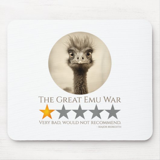 Der Große EWU-Krieg - das australische Geschichtsm Mousepad (Vorne)
