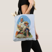 Der große Fang Tasche (Von Nahem)