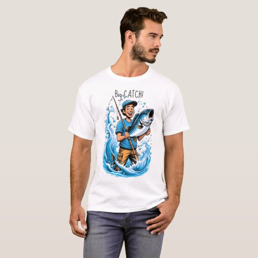 Der große Fischfang T-Shirt (Vorne ganz)