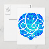 DER GROSSE GANESH POSTKARTE (Vorne/Hinten)