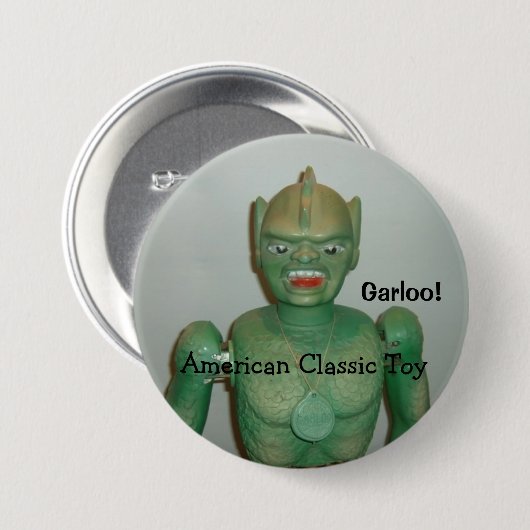 Der große Garloo Knopf! Button (Vorne & Hinten)