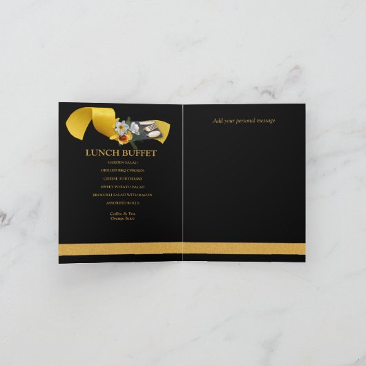 Der große Gatsby-Polterabend Einladung (Innenseite)