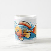 Der große Goldfisch Kaffeetasse (Mittel)