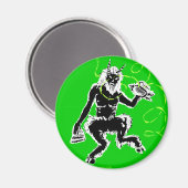 Der große Gott Pan Magnet (Vorderseite/Rückseite)