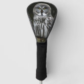 Der große graue Owl-Dccm Golf Headcover (Vorderseite)