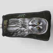 Der große graue Owl-Kanal Golf Headcover (Vorderseite)