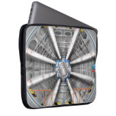 Der große Hadron-Collider Laptopschutzhülle (Vorne Rechts)