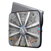 Der große Hadron-Collider Laptopschutzhülle (Vorderseite Links)